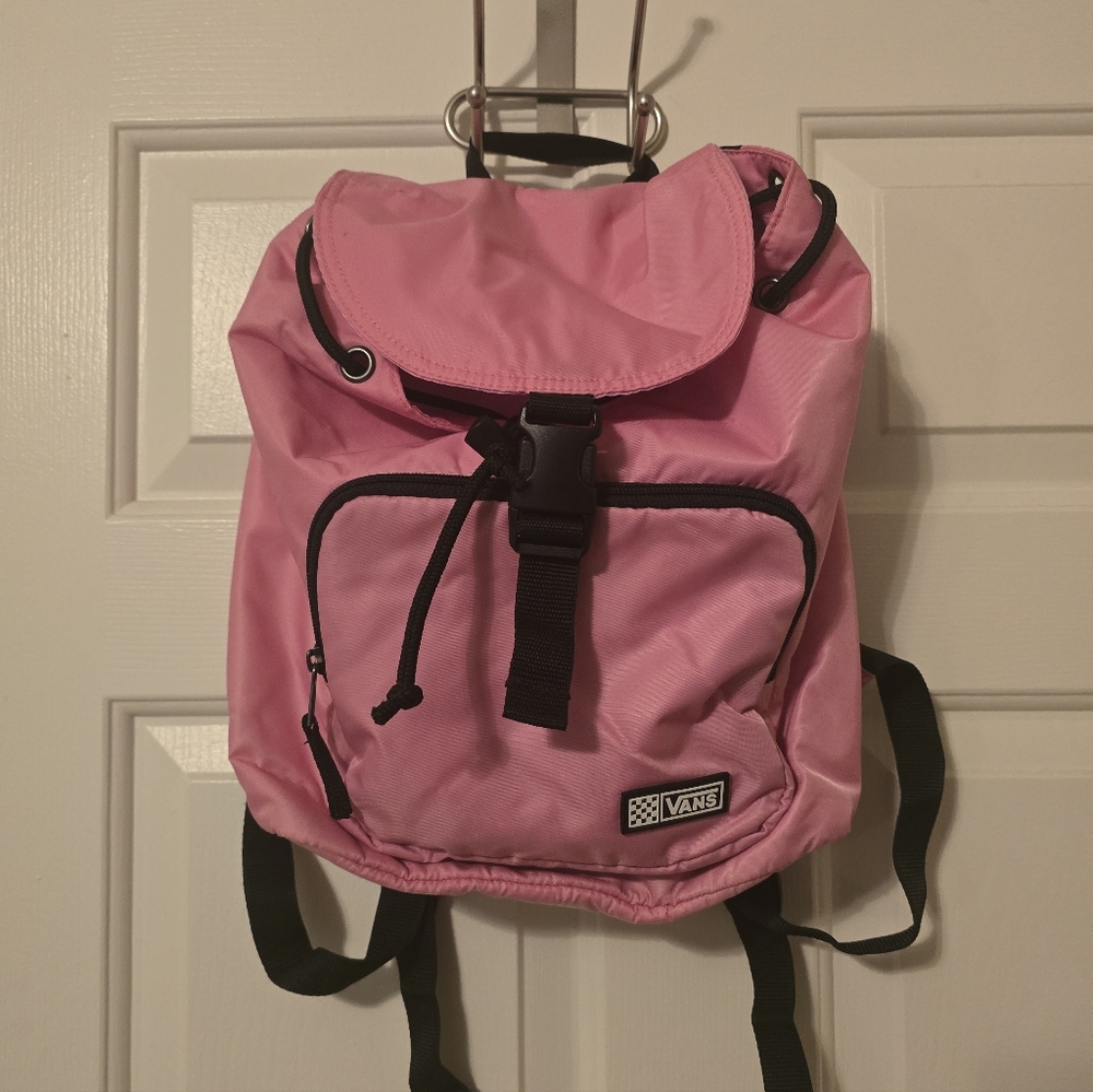Vans Bright Pink Mini Backpack